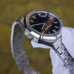 Royal Oak 41mm 15500, the latest version of APS, equipped with a blue dial, original data 1:1 customized 4302 integrated movement (no card adjustment) - Image 9
