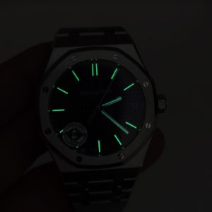 Royal Oak 41mm 15500, the latest version of APS, equipped with a blue dial, original data 1:1 customized 4302 integrated movement (no card adjustment) - Image 17
