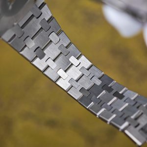 Customized version AP26315ST, equipped with the optimal white dial, blue chronograph, customized replacement hands and calendar, utilizing a 1:1 customized CNC case and strap, and equipped with the original FP1185 movement - Image 21