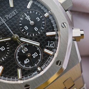 The improved version of AP Royal Oak 26240 is equipped with the best black replacement dial, replacement hands, solid pin shaft, as well as finely polished case and strap, and is powered by the Shanghai 4401 integrated movement - Image 20
