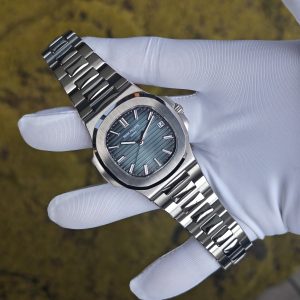 Patek Philippe 5711 blue dial, customized imported replacement dial, optimal substitute hands and calendar, equipped with original authentic 324 movement, utilizing German CNC technology to customize the case and strap with original data at a 1:1 ratio, - Image 3