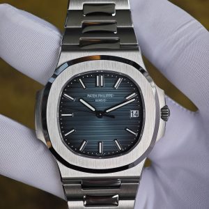 Patek Philippe 5711 blue dial, customized imported replacement dial, optimal substitute hands and calendar, equipped with original authentic 324 movement, utilizing German CNC technology to customize the case and strap with original data at a 1:1 ratio, - Image 5