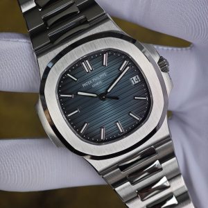 Patek Philippe 5711 blue dial, customized imported replacement dial, optimal substitute hands and calendar, equipped with original authentic 324 movement, utilizing German CNC technology to customize the case and strap with original data at a 1:1 ratio, - Image 6