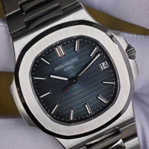 Patek Philippe 5711 blue dial, customized imported replacement dial, optimal substitute hands and calendar, equipped with original authentic 324 movement, utilizing German CNC technology to customize the case and strap with original data at a 1:1 ratio, - Image 9