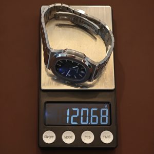 Patek Philippe 5711 blue dial, customized imported replacement dial, optimal substitute hands and calendar, equipped with original authentic 324 movement, utilizing German CNC technology to customize the case and strap with original data at a 1:1 ratio, - Image 37