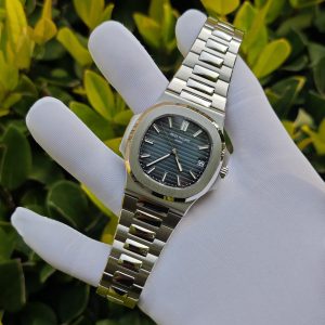 Patek Philippe 5711 blue dial, customized imported replacement dial, optimal substitute hands and calendar, equipped with original authentic 324 movement, utilizing German CNC technology to customize the case and strap with original data at a 1:1 ratio, - Image 25