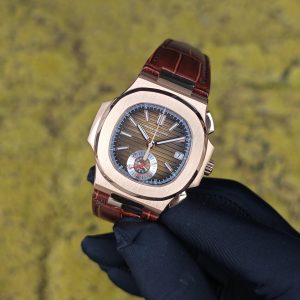 3K factory Patek Philippe 5980OR, electroplated rose gold case, modified solid pin shaft, - Image 4