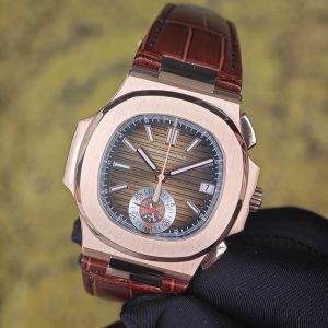 3K factory Patek Philippe 5980OR, electroplated rose gold case, modified solid pin shaft, - Image 6