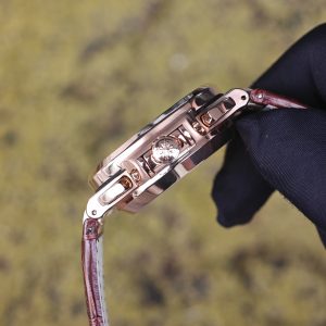 3K factory Patek Philippe 5980OR, electroplated rose gold case, modified solid pin shaft, - Image 8