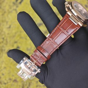 3K factory Patek Philippe 5980OR, electroplated rose gold case, modified solid pin shaft, - Image 9