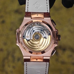 3K factory Patek Philippe 5980OR, electroplated rose gold case, modified solid pin shaft, - Image 11