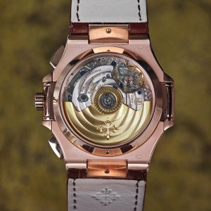 3K factory Patek Philippe 5980OR, electroplated rose gold case, modified solid pin shaft, - Image 12