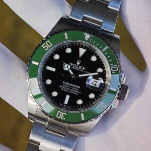 ARF Rolex Submariner 126610 LV 41mm Green Bezel, upgraded with solid pin shaft, with secondary polishing on the case and strap, equipped with Dandong 3235 movement - Image 7