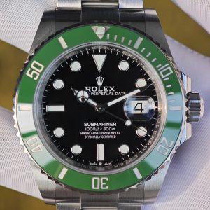 ARF Rolex Submariner 126610 LV 41mm Green Bezel, upgraded with solid pin shaft, with secondary polishing on the case and strap, equipped with Dandong 3235 movement - Image 8