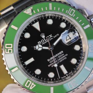 ARF Rolex Submariner 126610 LV 41mm Green Bezel, upgraded with solid pin shaft, with secondary polishing on the case and strap, equipped with Dandong 3235 movement - Image 12