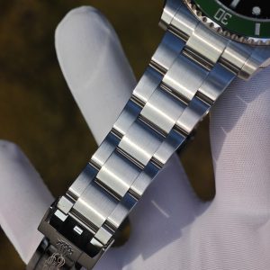 ARF Rolex Submariner 126610 LV 41mm Green Bezel, upgraded with solid pin shaft, with secondary polishing on the case and strap, equipped with Dandong 3235 movement - Image 17