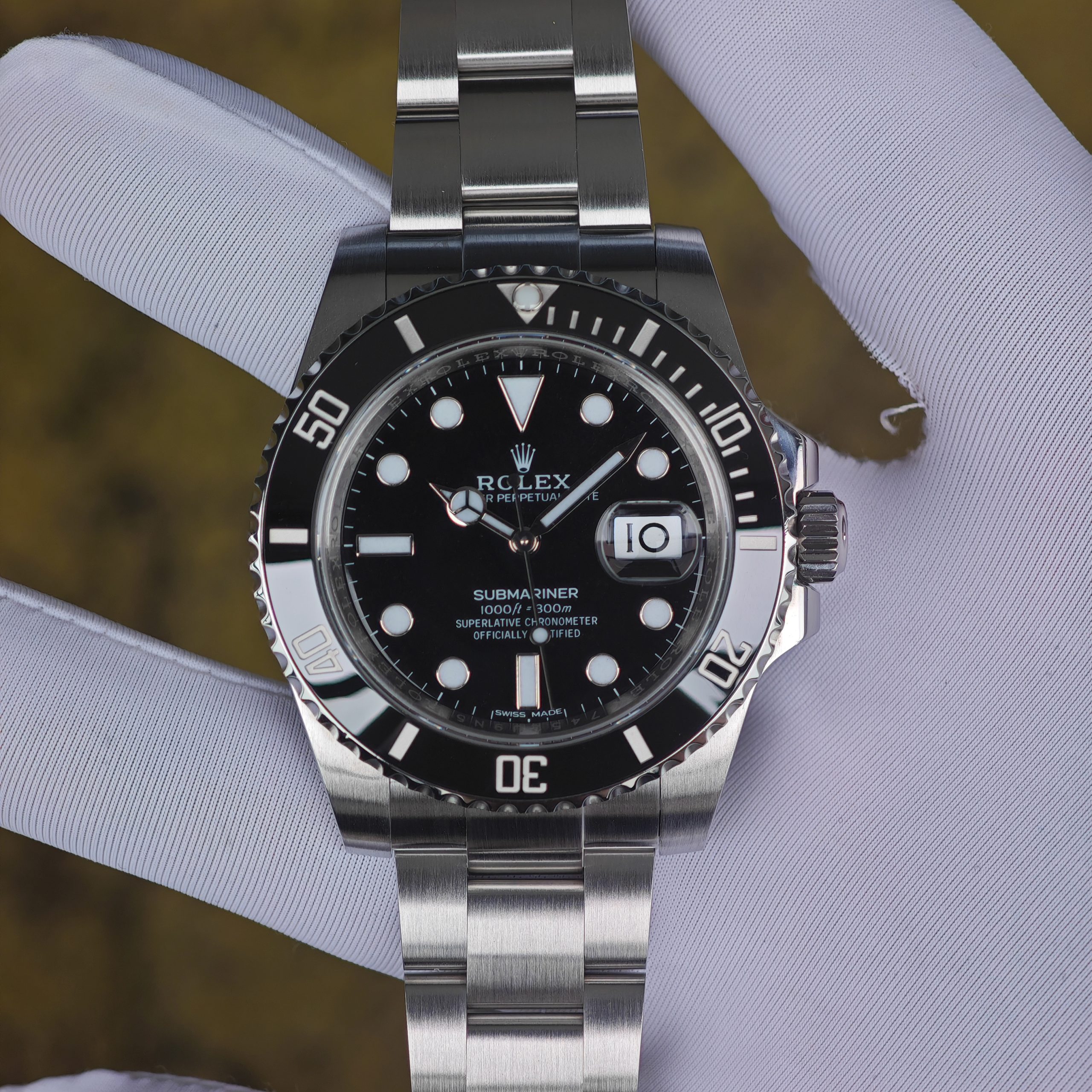 202605 1287 Rolex Submariner 116610 LV 40mm Black Bay, equipped with genuine dial, hands, calendar, mirror, bezel, and crown, assembled according to Swiss craftsmanship, with Dandong 3135 movement - Image 1