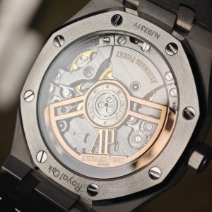 Customized counterweight full diamond AP15512bc, case and strap with Swiss craftsmanship inlaid with diamonds, customized blue full diamond dial, equipped with substitute hands and date, non card degree 4302 integrated movement - Image 19