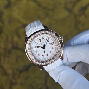TV factory Aquanaut 5268 women's watch, electroplated rose gold case, using quartz movement - Image 3