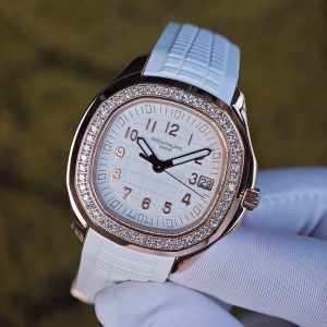 TV factory Aquanaut 5268 women's watch, electroplated rose gold case, using quartz movement - Image 7