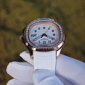 TV factory Aquanaut 5268 women's watch, electroplated rose gold case, using quartz movement - Image 10