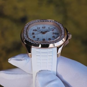 TV factory Aquanaut 5268 women's watch, electroplated rose gold case, using quartz movement - Image 11
